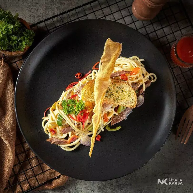 Spaghetti Aglio Holio Honje