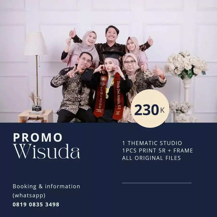 Mengenali Harga Foto Wisuda dalam Studio di Kota Serang
