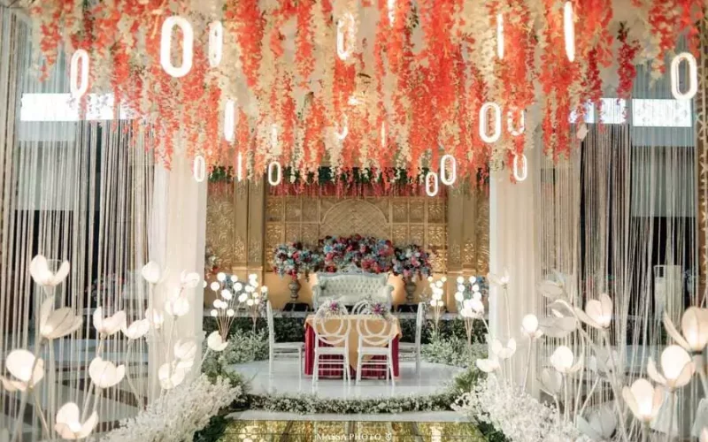 Dekorasi Venue Pernikahan Anday & Andika by Fairuz Wedding Decore