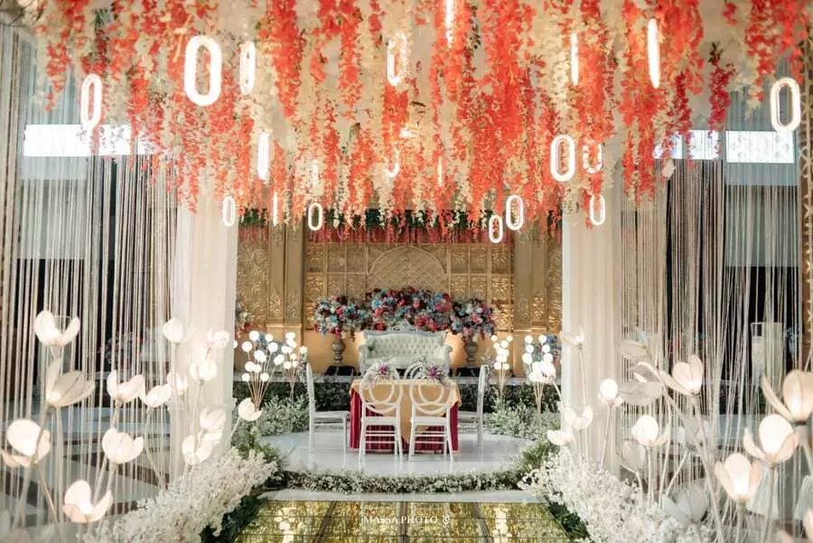 Dekorasi Venue Pernikahan Anday & Andika by Fairuz Wedding Decore