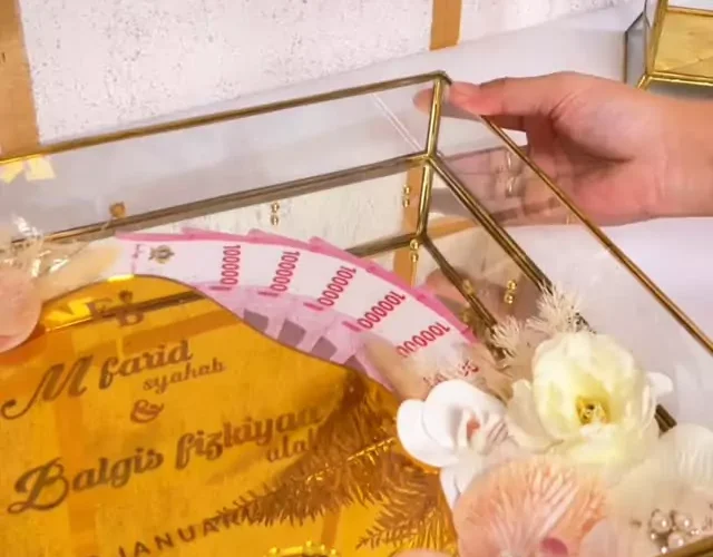 Cantiknya Frame Mahar Nikah di Cianjur by Manen Craft