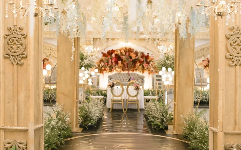 Cantiknya Dekorasi Pernikahan di Graha Mutiara Cilegon by Jasmine Decor
