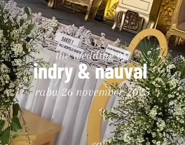 WO Pernikahan Indry & Nauval di Anyer Serang by Bashra Wedding